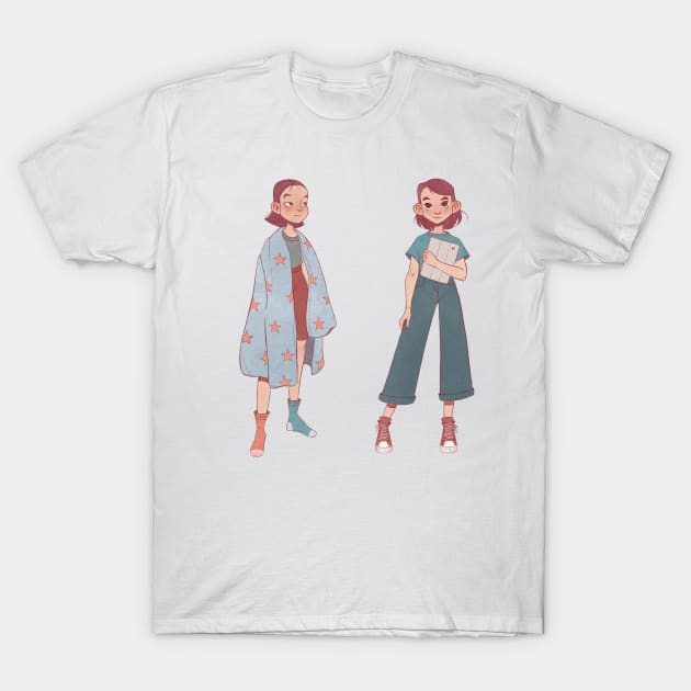 Moody and lovely T-Shirt by dariko art